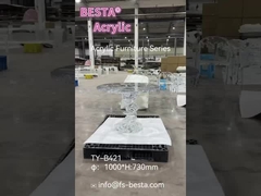 자외선 저항성 처녀 등급 아크릴 엽 기상 영향에 저항성 유리보다 20배 강하다