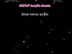 5mm 6mm 유연한 거울 플라스틱 잎 벽용 색상 아크릴 거울 잎