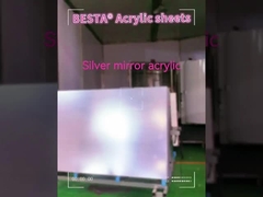 레이저 절단 경사 저항을위한 다채로운 거울 아크릴 시트