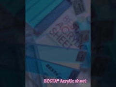 SGS 회색 아크릴 시트 PMMA 재료 다채색 아크릴 시트