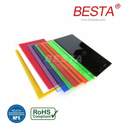 BESTA 방화 retardant 투명한 아크릴 시트 12mm 사용자 정의